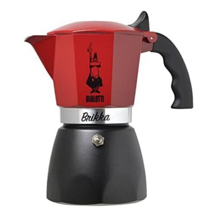 bialetti brikka express 4 cups nero rossa 241009054144