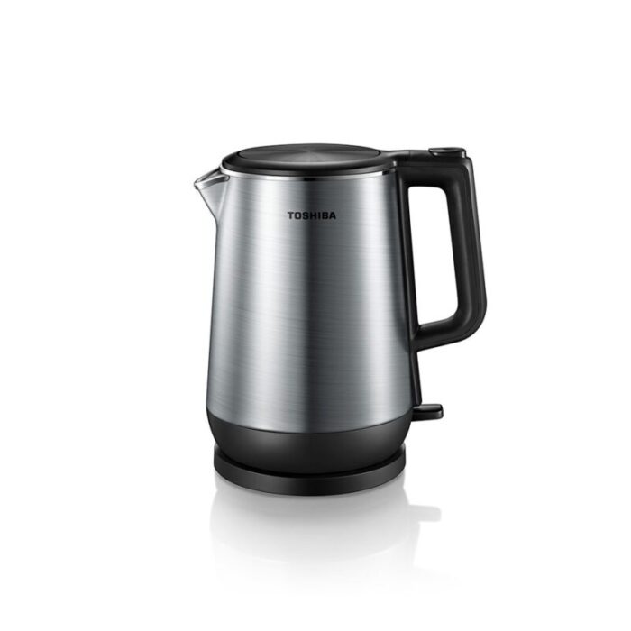 black stainless steel double wall protection fast boiling electric jug kettle 17l kt 17drrs 240923023111