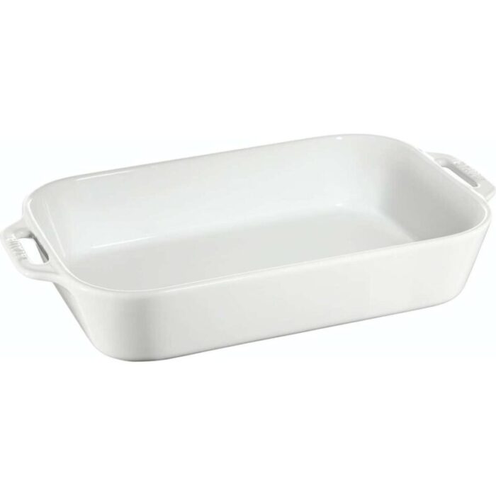 ceramic gratin dish 14cm cm x 11cm pure white 240924011149