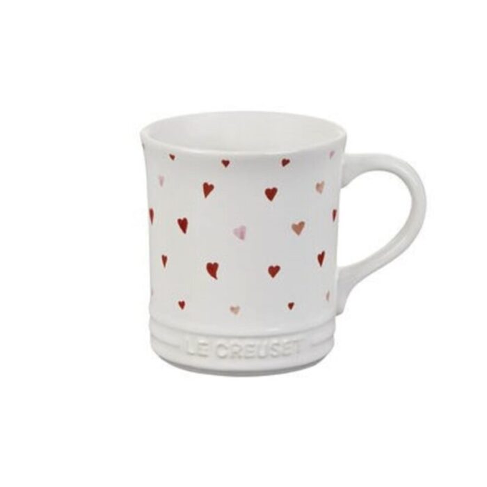 coffee mug 400 ml heart decal white 240901123847