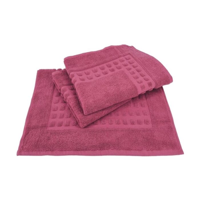 cordia terry mat set of 3 soft red 240121035742