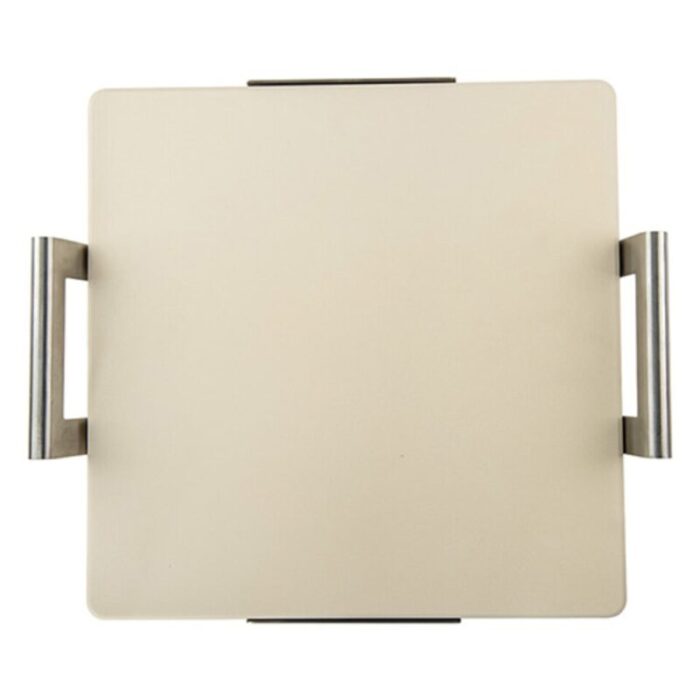 cordierite ceramic stone square pizza stone with rack 240924105538