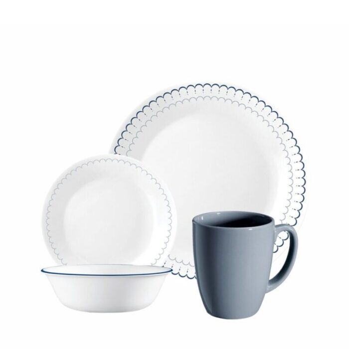 corelle 16pcs dinner set caspian lace 240916115133