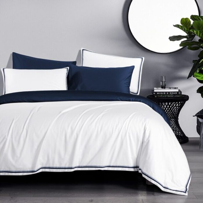 earl white and navy bedset 100 usa cotton 240515015235 2