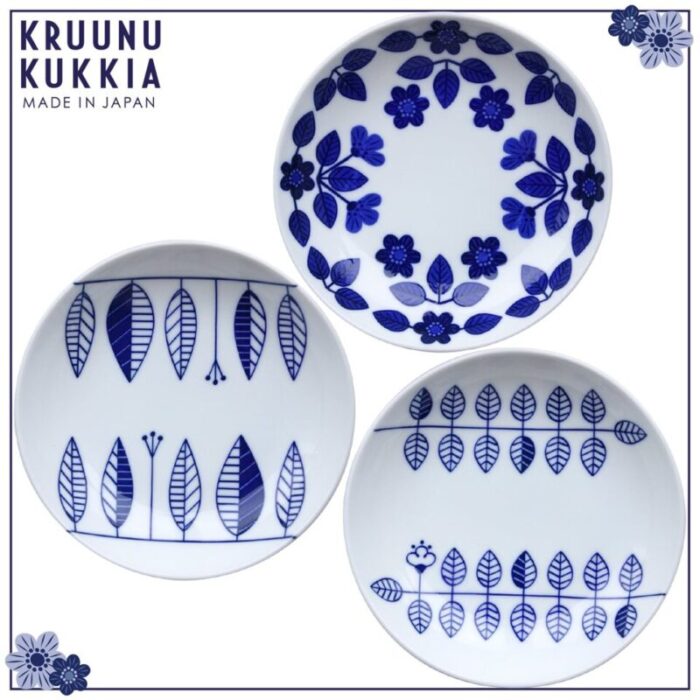 kruunu kukkia 3pcs round plate set kr 1089 89 240918115656