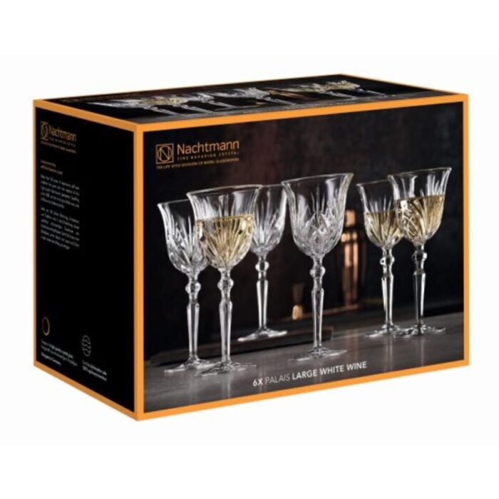 lead free crystal white wine globlet 188cm 213ml box of 6pcs palais 240918115905 2