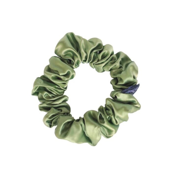 mulberry silk scrunchie sage green 221004104054