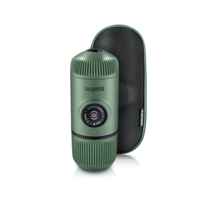 nanopresso portable espresso maker case moss green 240923012816