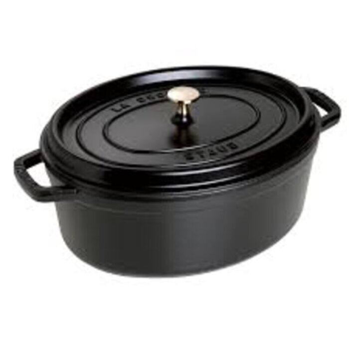 oval cocotte 23cm black 240924011107