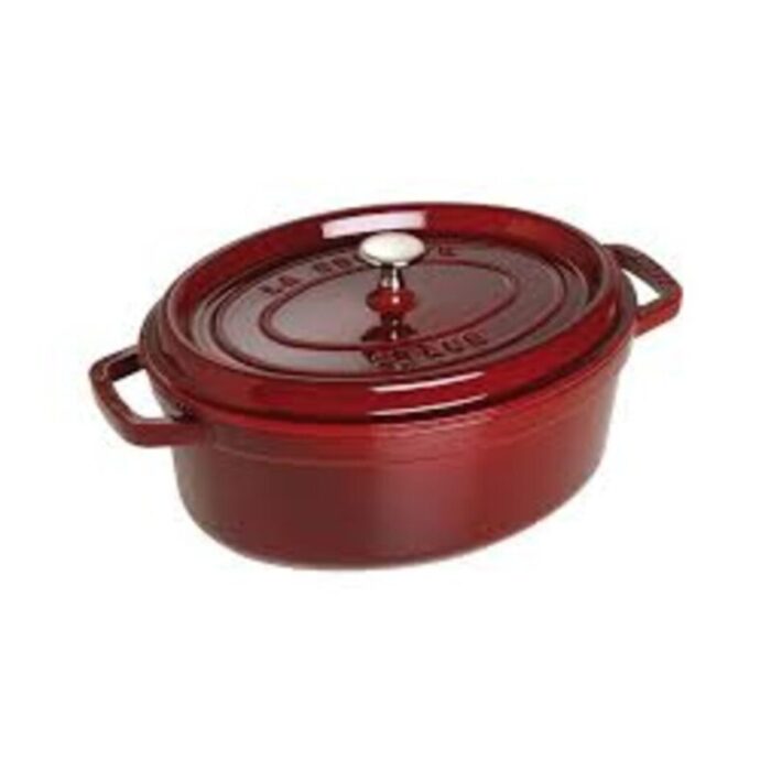 oval cocotte 29cm grenadine red 240924011112