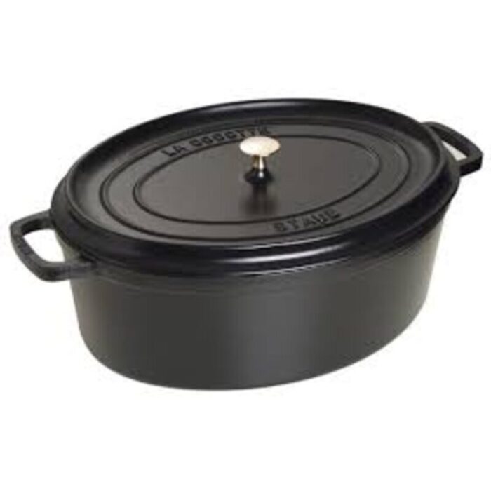 oval cocotte 31cm black 240924011124