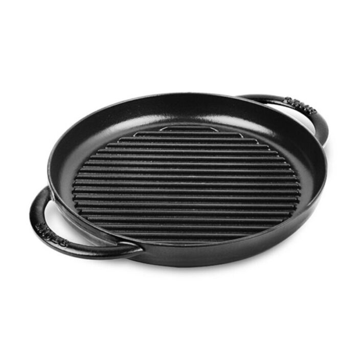 pure grill pan round 22cm black 240924011026