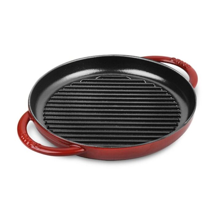 pure grill pan round 22cm cherry 240924011027