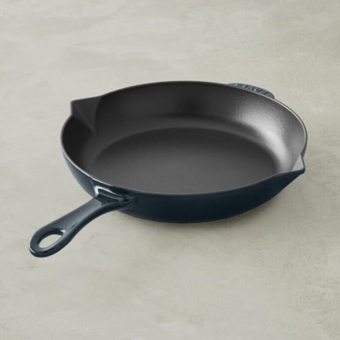 round frying pan 30cm dark blue 240924011104