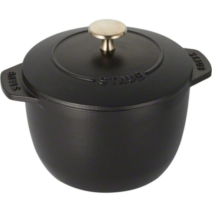 round rice cocotte 16cm black 240621045328