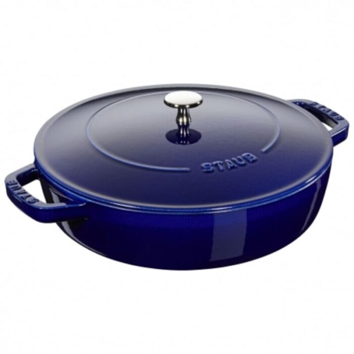 saute pan with chistera lid 28cm dark blue 240924011026