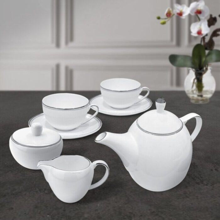 signature collection platinum 9 pc tea set d 240726045505