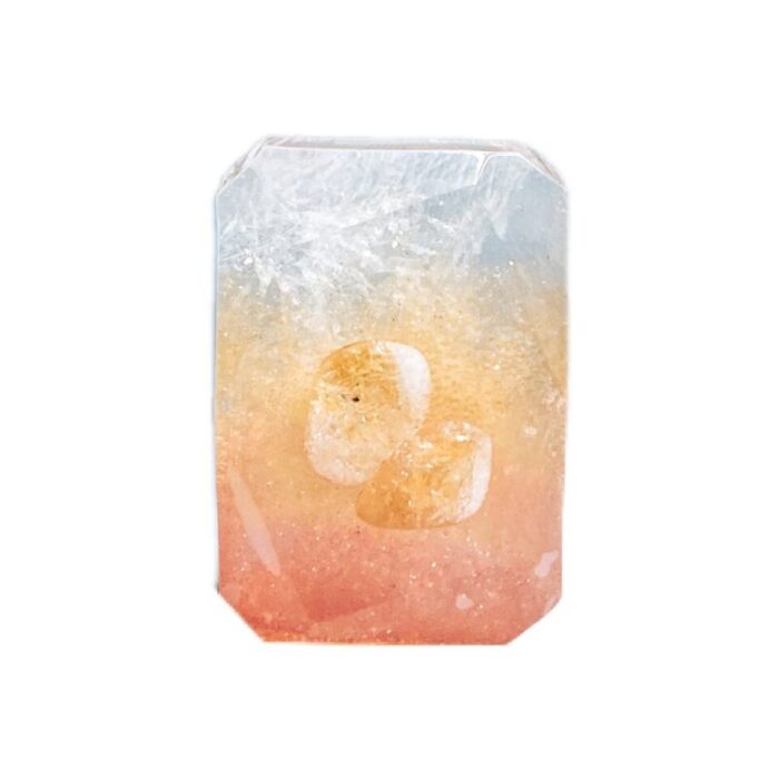 twin citrine crystal soap bar yuzu 220914050407