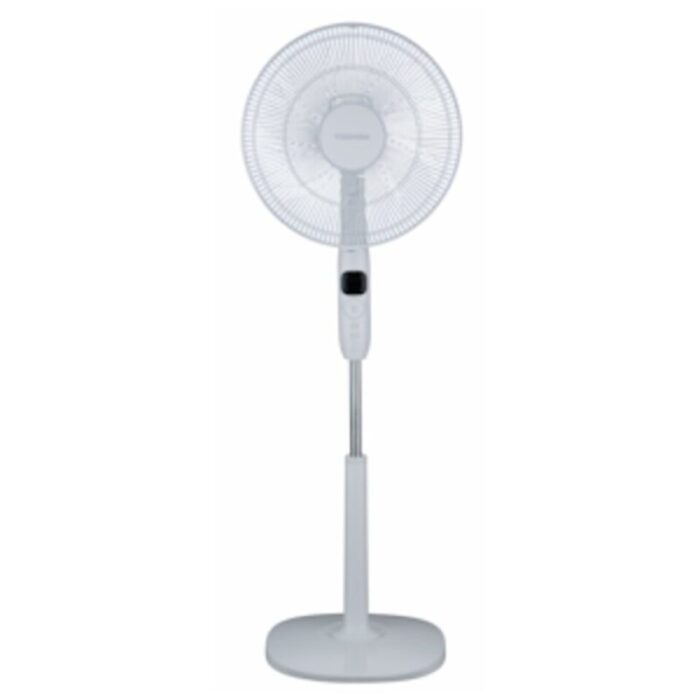 white 16 wide angle oscillation blades dc inverter stand fan with infra remote control f lsd10wsg 240923022616