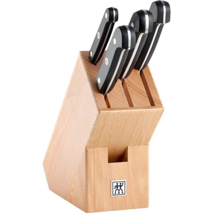 zwilling gourmet 5pc knife block set 240621044330